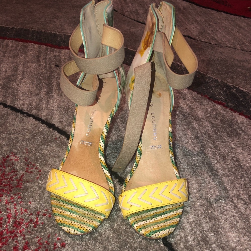 Floral sandals